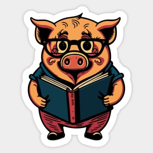 Smart Pig Sticker